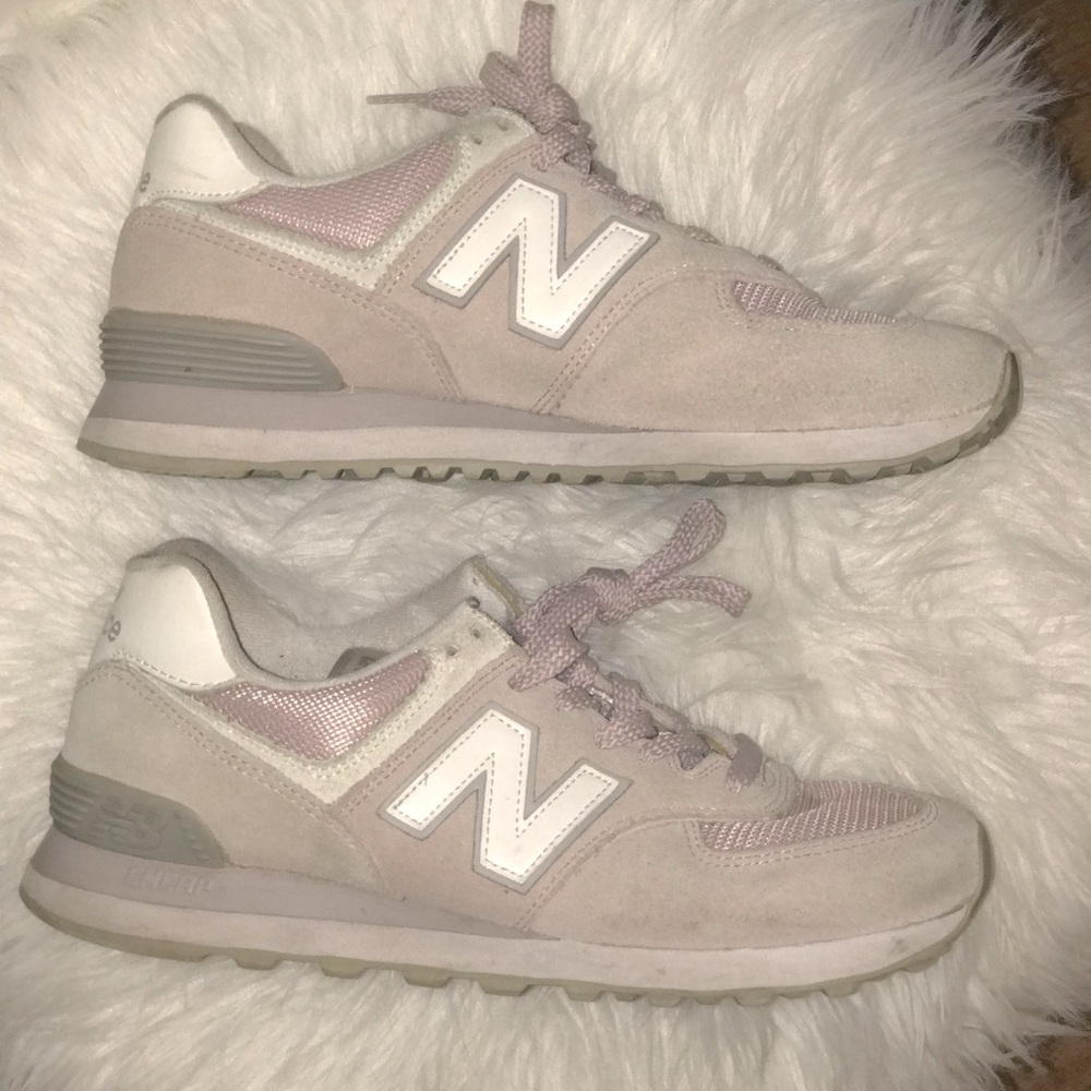 Pink Suede New Balance